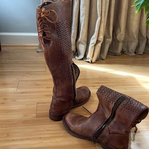 BED|STU knee boots. Genuine Leather. Size 7.